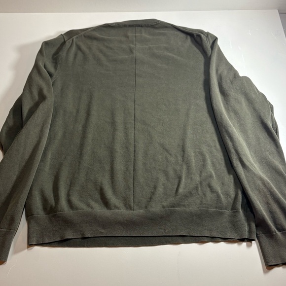Rag and Bone Men's Olive Green Sweater - Picture 3 of 3